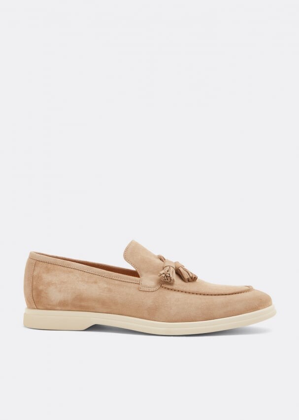 

Лоферы ELEVENTY Tassel loafers, бежевый