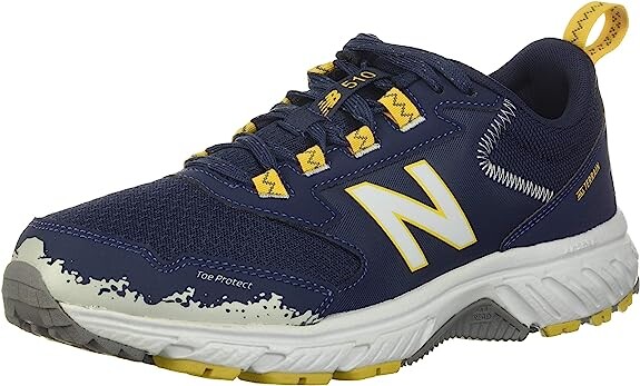 

Кроссовки New Balance Men's 510 V5 Trail Running, синий/жёлтый