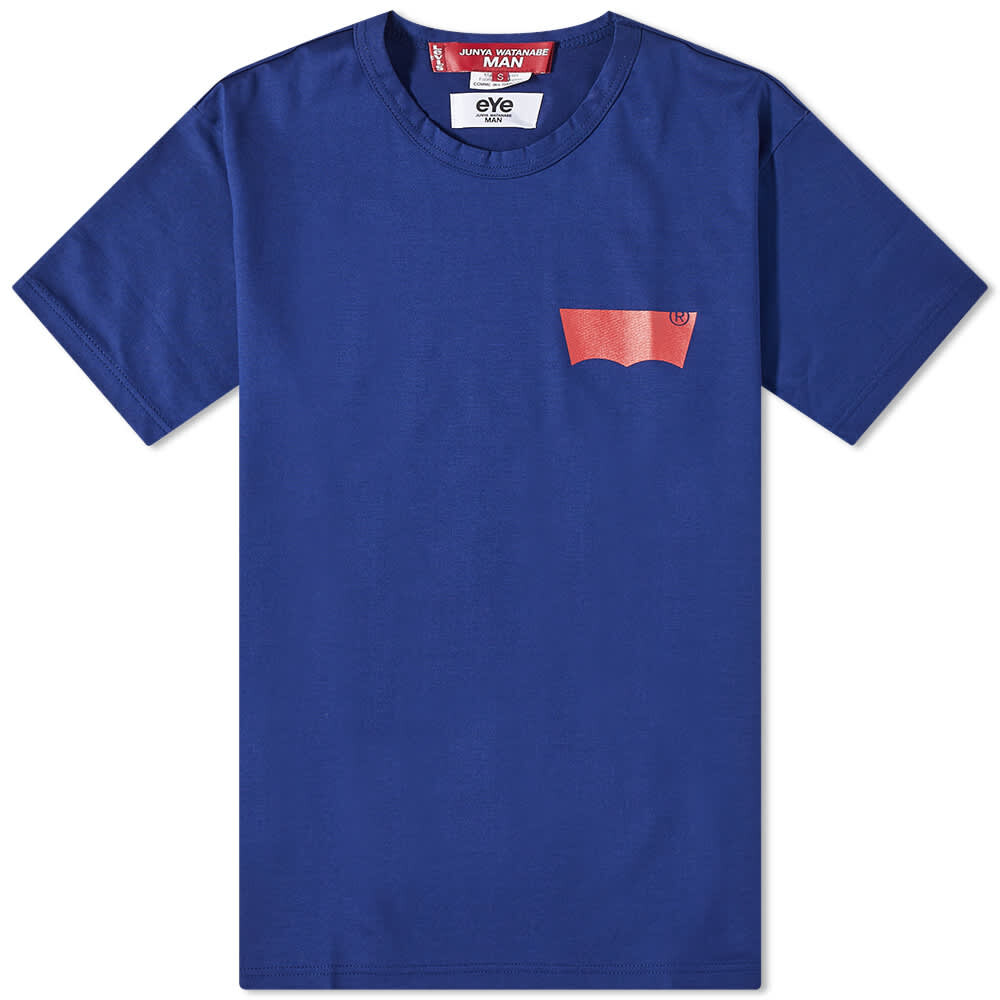 

Футболка Junya Watanabe MAN x Levi's Tee, Синий