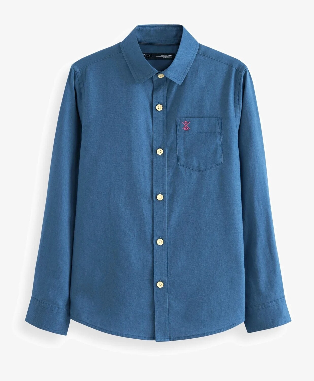 

Рубашка Next Long Sleeve Standard, синий