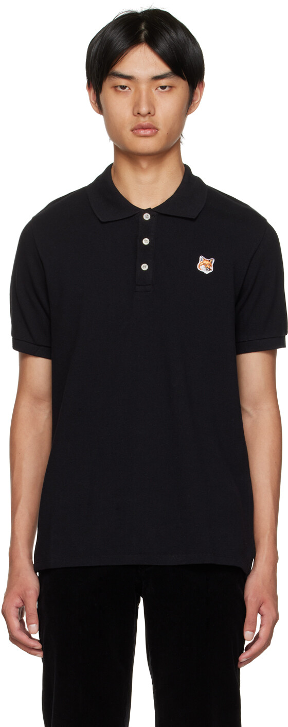 

Поло Black Fox Maison Kitsuné, Черный