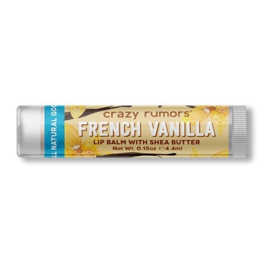 Бальзам для губ с натуральной французской ванилью, 4,4 мл Crazy Rumors