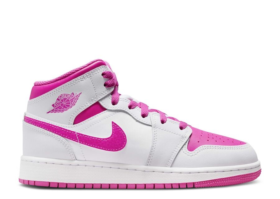 

Кроссовки Air Jordan Air Jordan 1 Mid GS, цвет Fire Pink