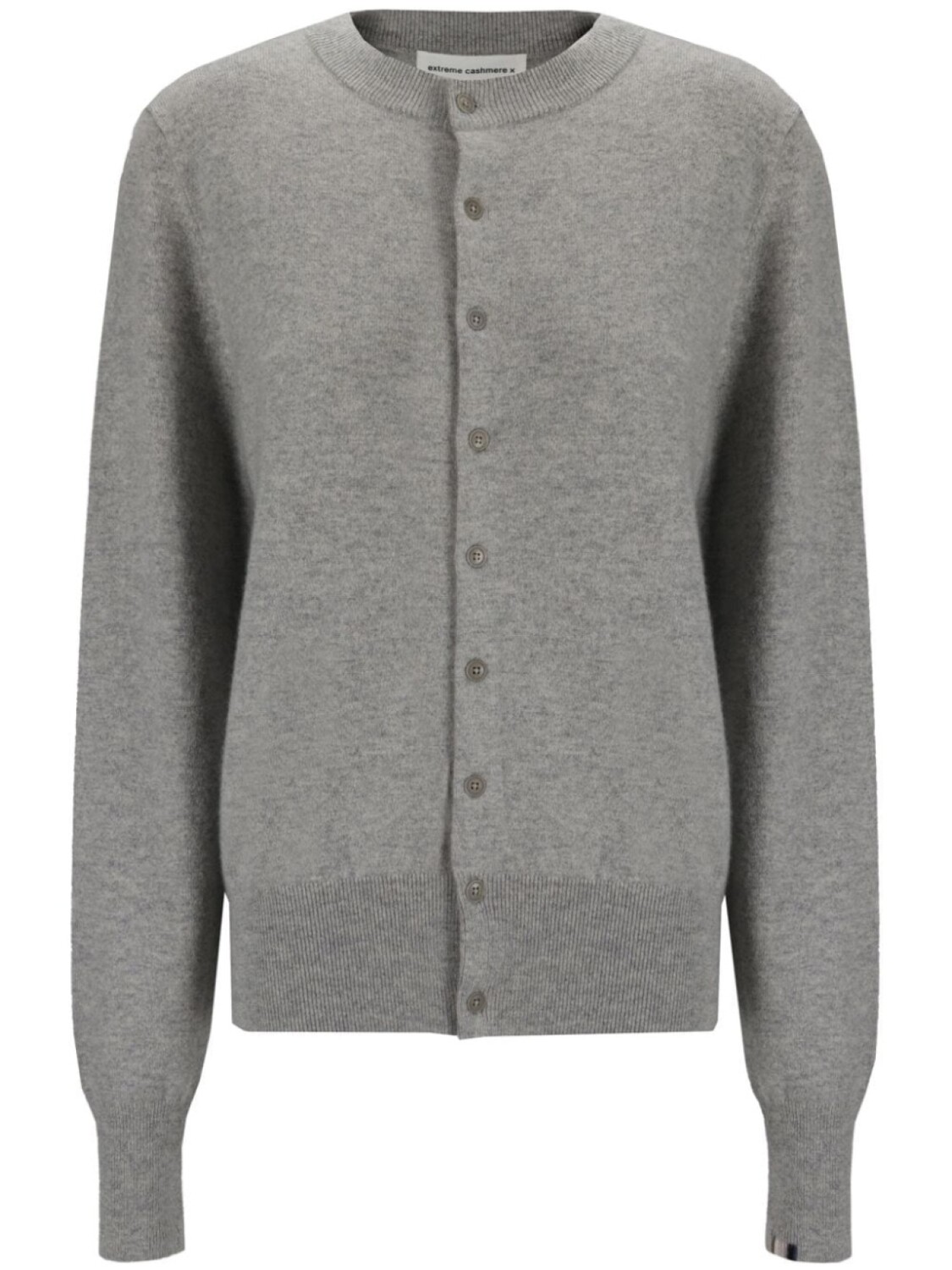 

Extreme cashmere кардиган с круглым вырезом, серый
