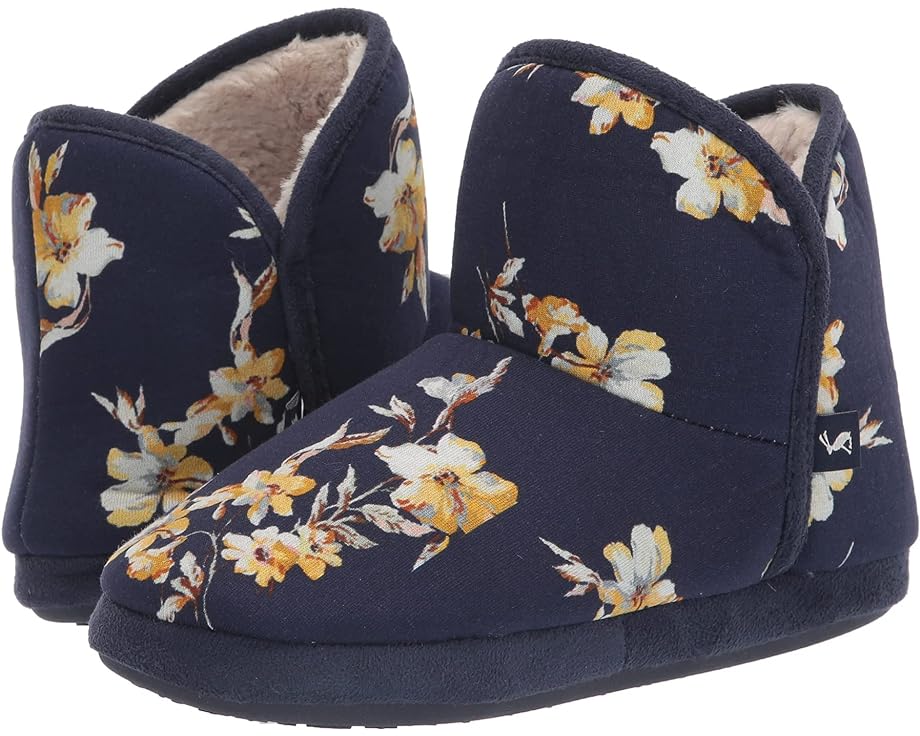 Домашняя обувь Joules Cabin, цвет Navy Floral 1