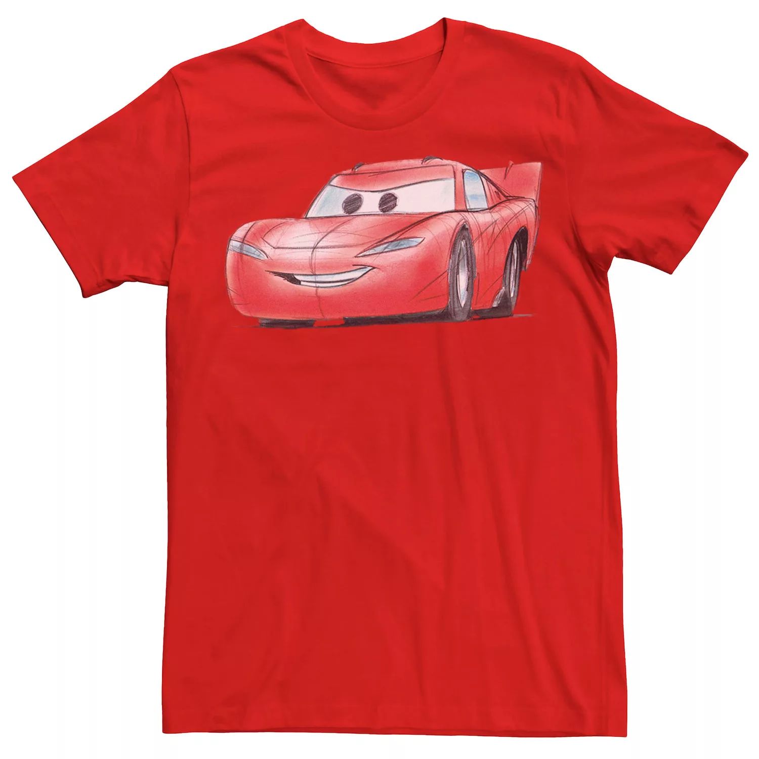 Мужская футболка с профилем Lightning McQueen Cars Disney / Pixar