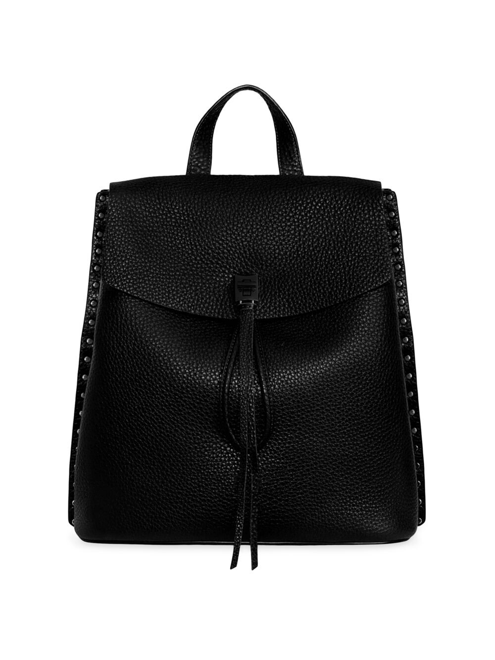 

Фирменный кожаный рюкзак Darren Rebecca Minkoff, черный