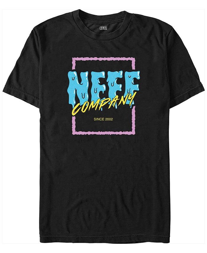 

Мужская футболка NEFF Squared Melty с коротким рукавом Fifth Sun, черный