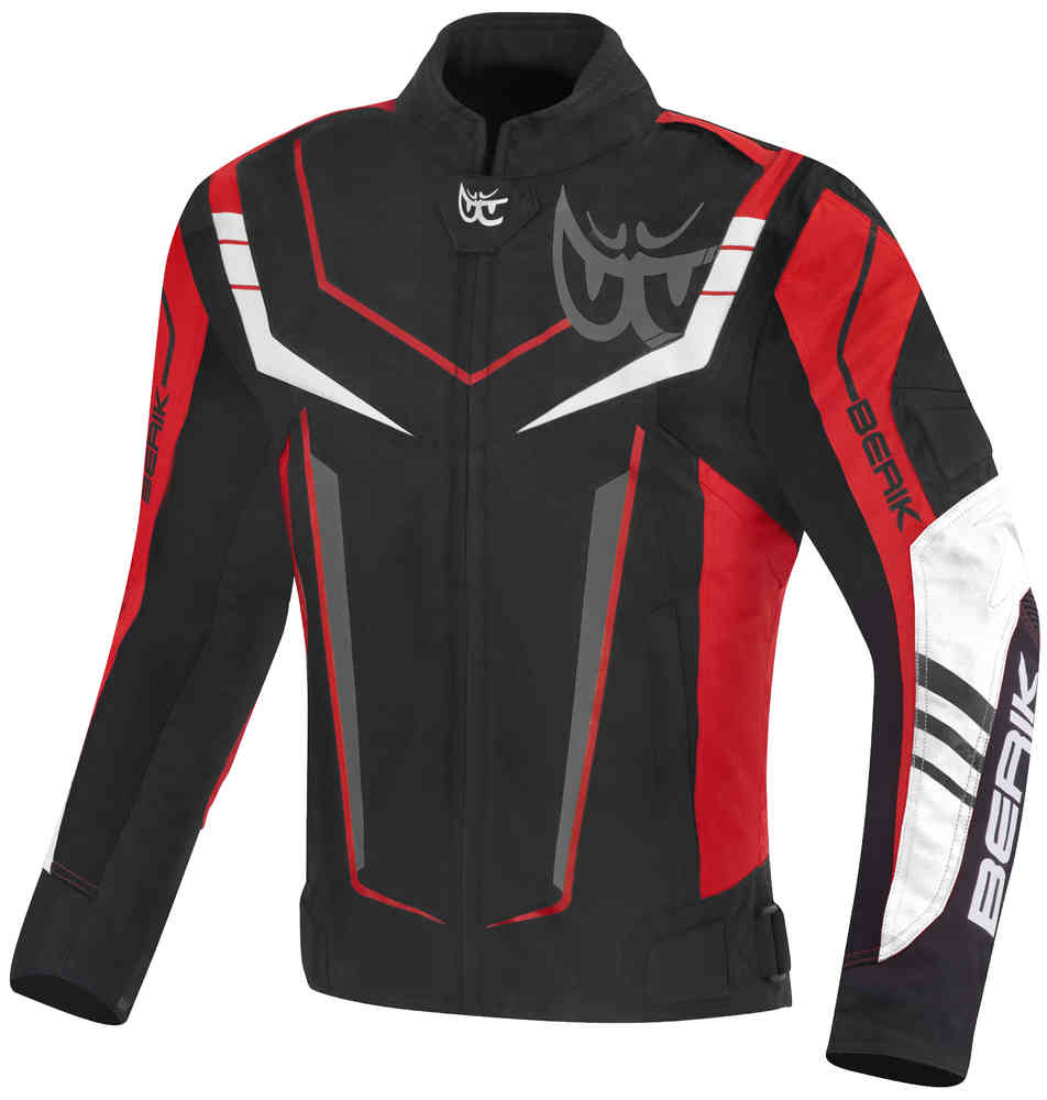Водонепроницаемая мотоциклетная текстильная куртка Radic Evo Plus Berik, черный/белый/красный куртка nidecker ultralight evo kids xl черный