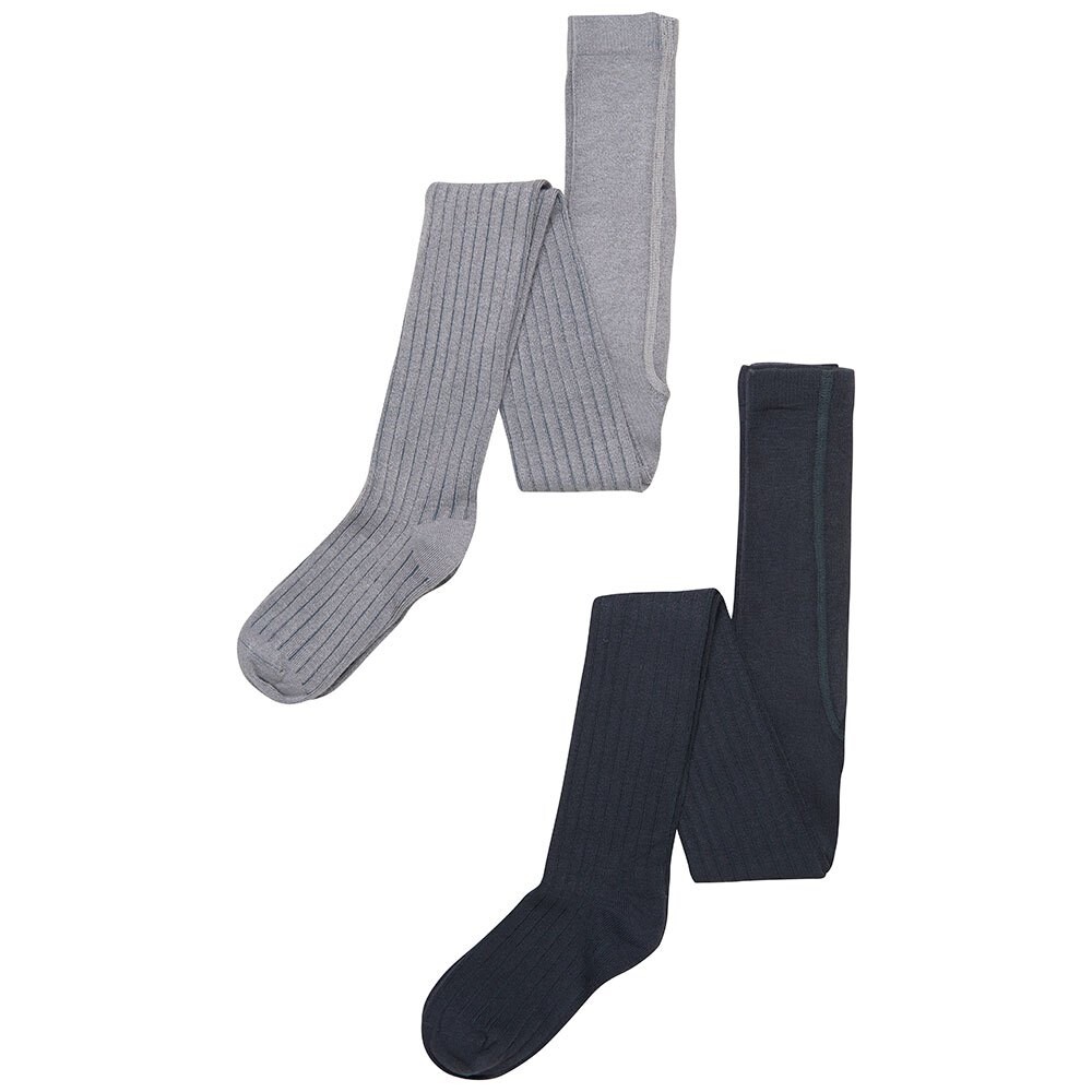 

Тайтсы Minymo Stocking Rib 2 Pack, серый