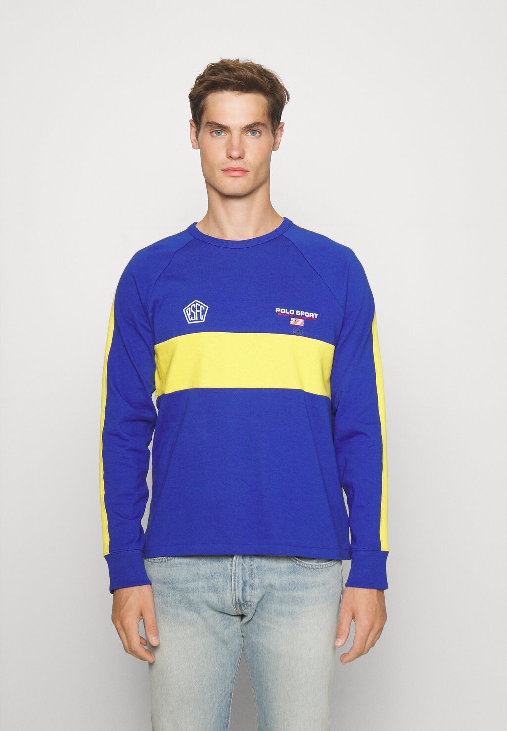 

Футболка с длинным рукавом LONG SLEEVE Ralph Lauren, темно-синяя, Синий