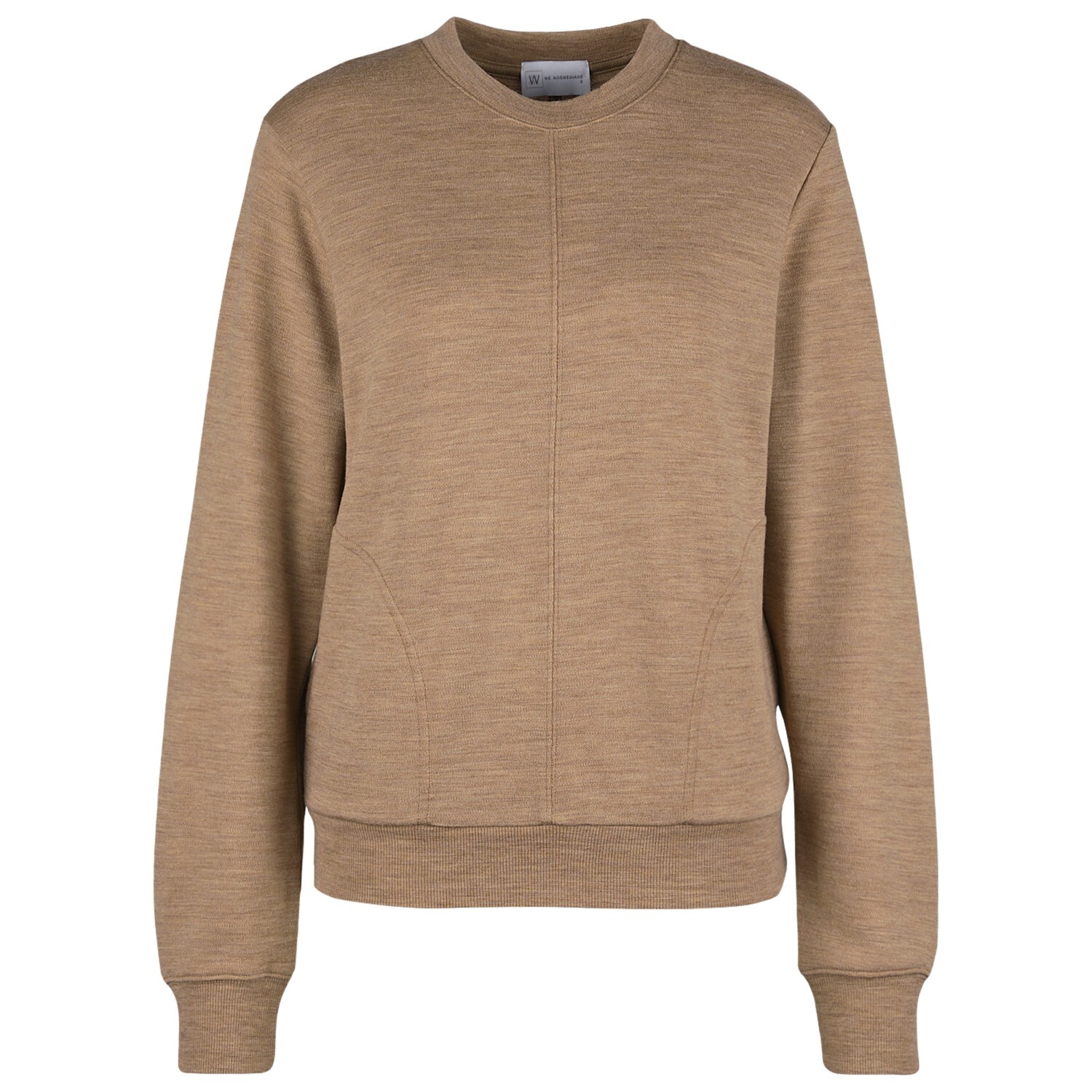 

Свитер из мериноса We Norwegians Women's Tind Crewneck, кэмел