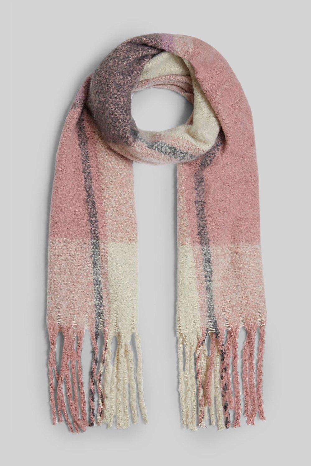 Одеяло Шарф James Lakeland, розовый полосатый шарф одеяло james lakeland синий