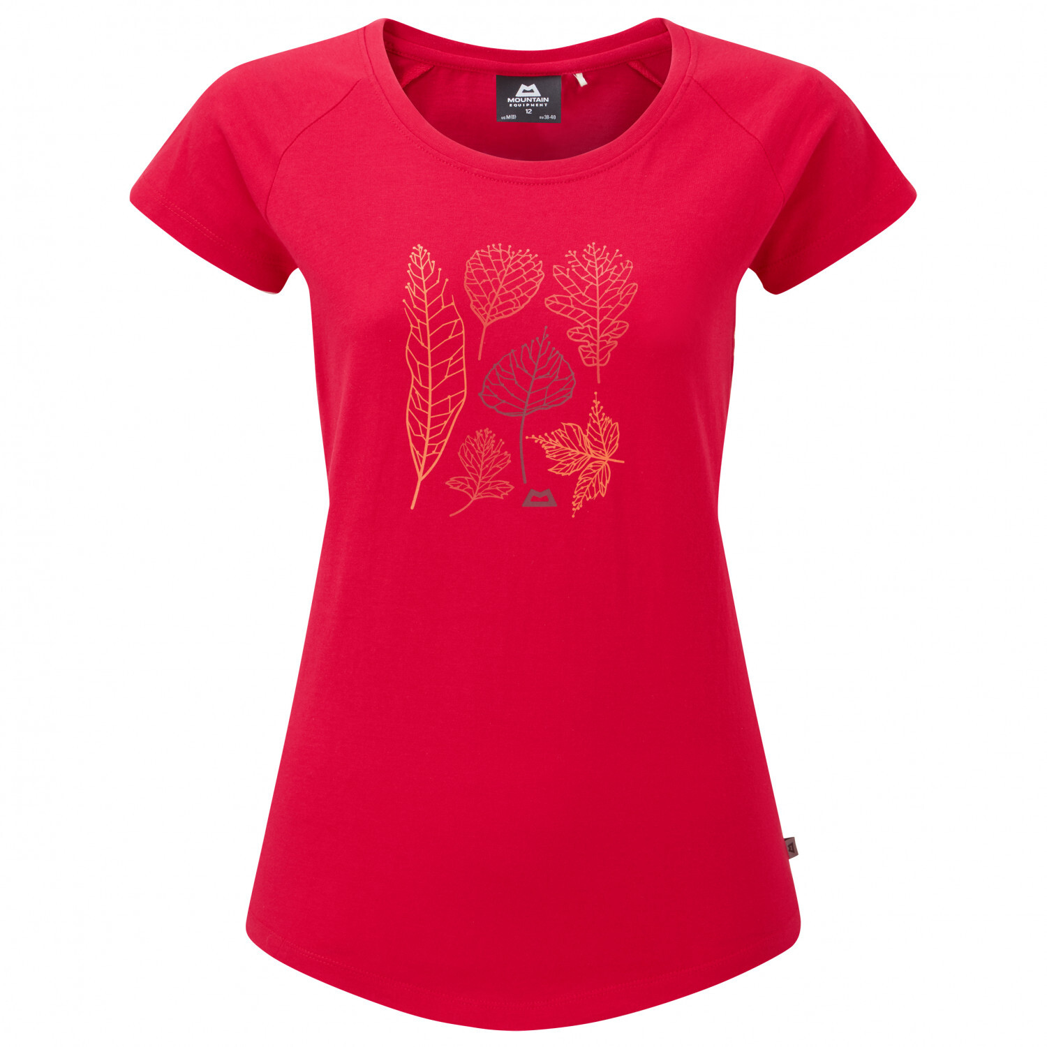 

Футболка Mountain Equipment Women's Leaf Tee, цвет Capsicum Red