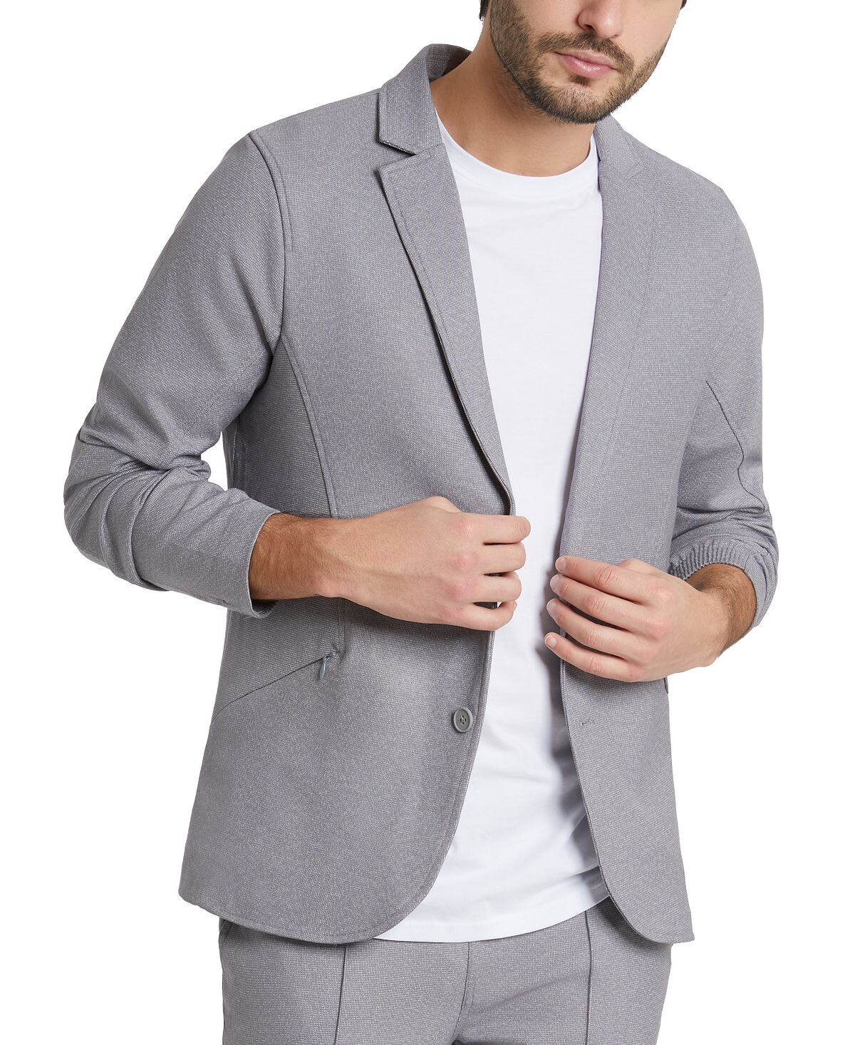 

Мужской пиджак с невидимым карманом на молнии Kenneth Cole