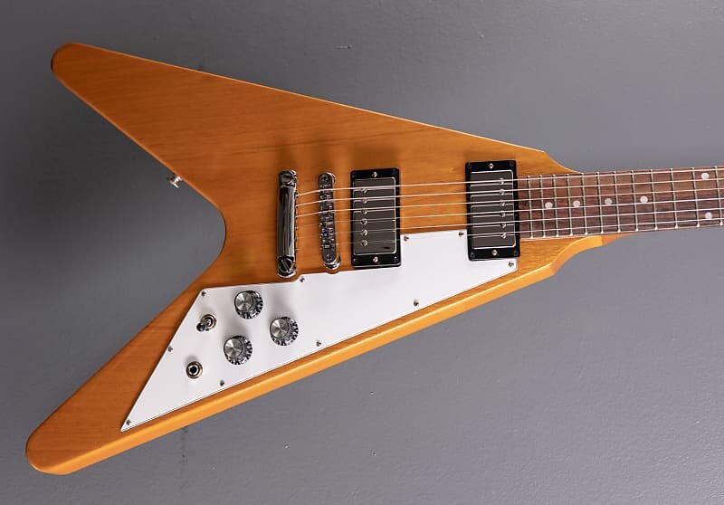 

Электрогитара Gibson USA Flying V - Antique Natural