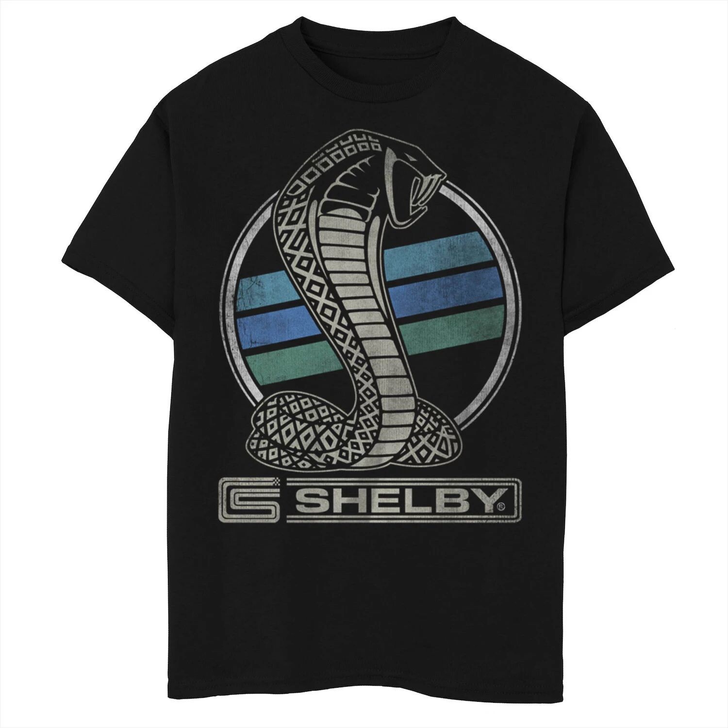 

Футболка Shelby Cobra Sphere в синих оттенках с логотипом для мальчиков 8–20 лет Licensed Character
