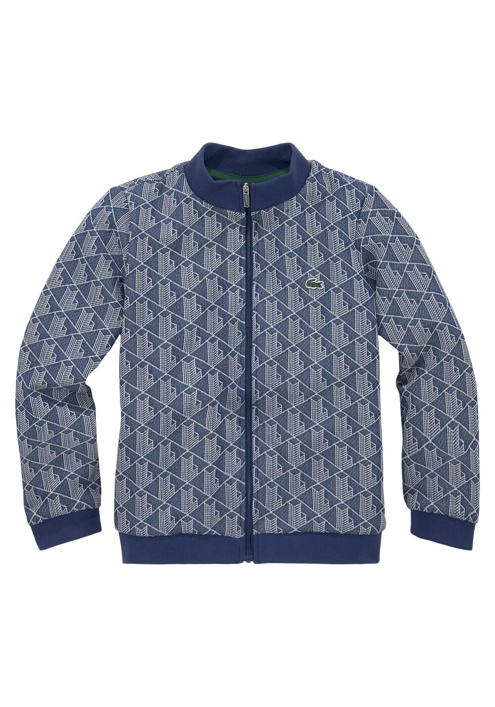 

Толстовка на молнии Lacoste, морской синий