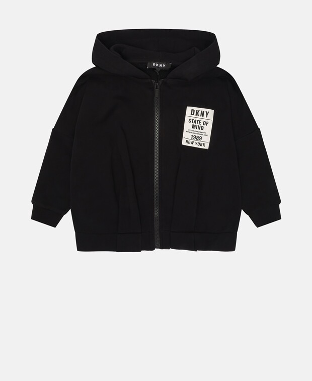

Толстовка с капюшоном DKNY, черный