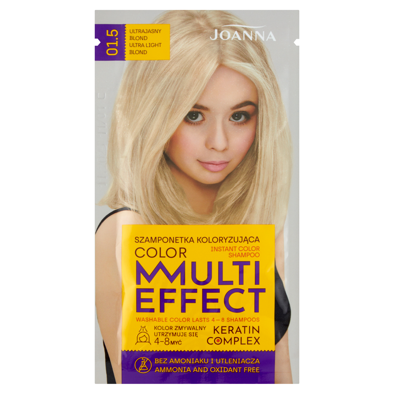 Шампунь-краска для волос Joanna Multi Effect, 35 гр