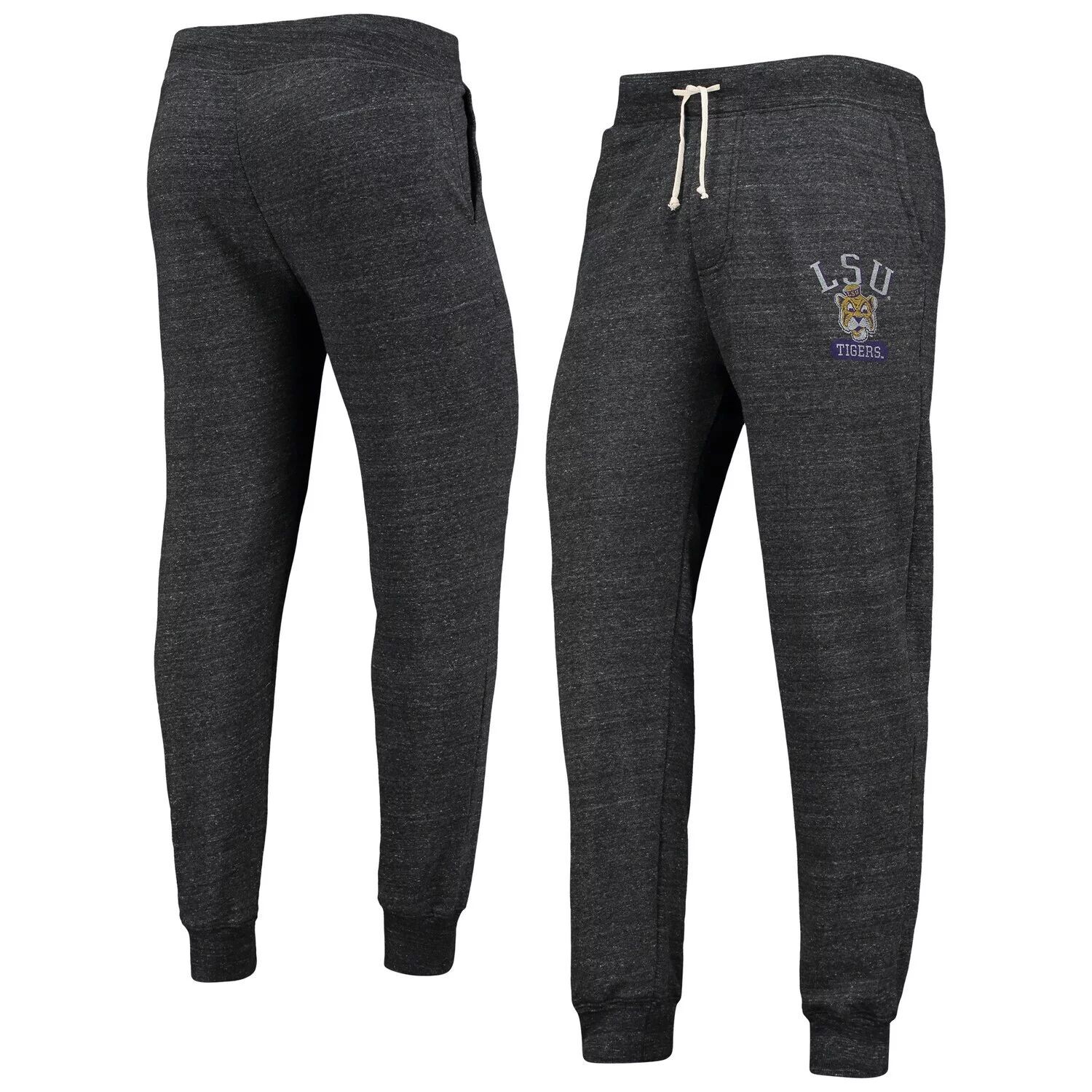 

Мужская альтернативная одежда Черные с принтом брюки LSU Tigers Dodgeball Tri-Blend