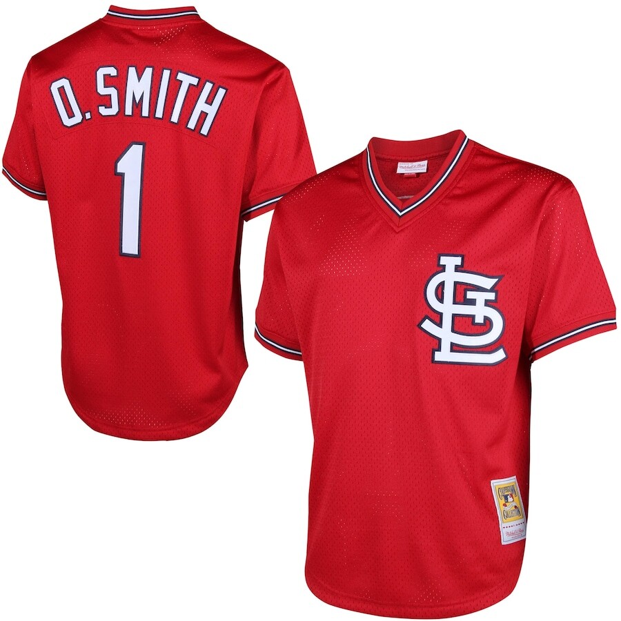 

Джерси Mitchell & Ness St Louis Cardinals, красный