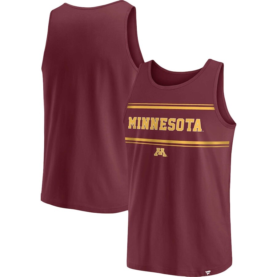 

Майка Fanatics Branded Minnesota Golden Gophers, бордовый