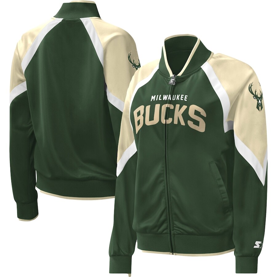 

Куртка Starter Milwaukee Bucks, зеленый