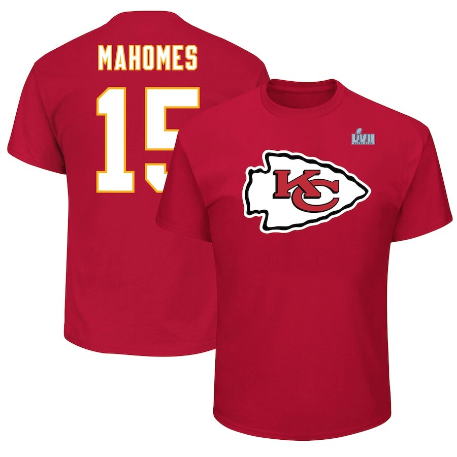 

Футболка с коротким рукавом Fanatics Branded Kansas City Chiefs, красный