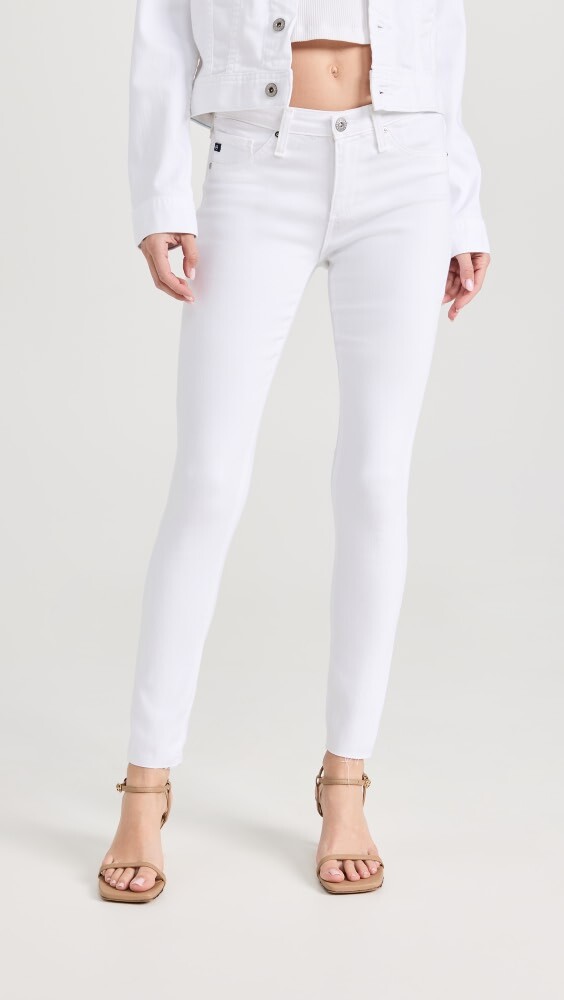 

Джинсы AG Legging Ankle, белый