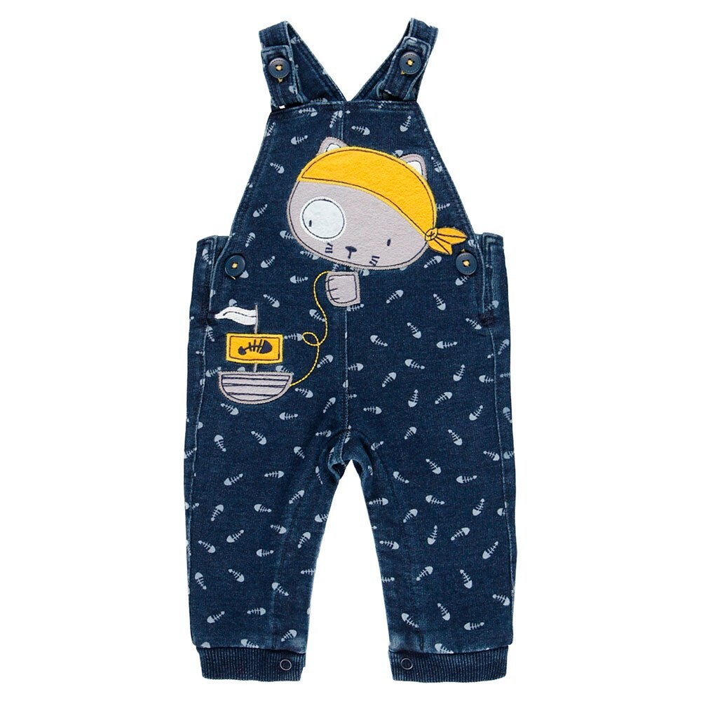 

Комбинезон Boboli Peto Felpa Denim Scrap, синий