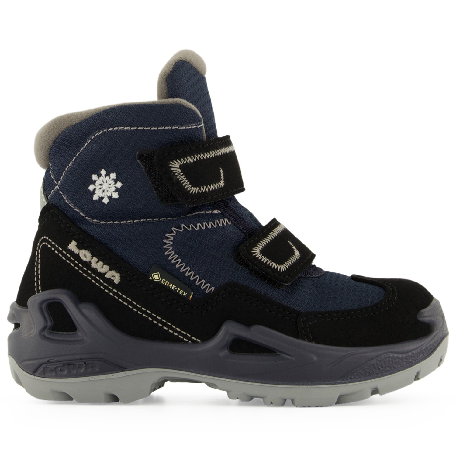 

Зимние ботинки Lowa Kid's Milo GTX MID, цвет Schwarz/Navy