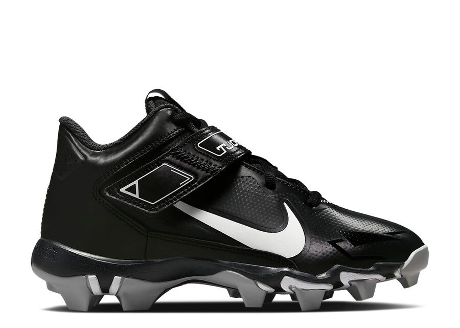 

Кроссовки Nike Force Trout 8 Keystone Gs 'Black Dark Smoke Grey', черный