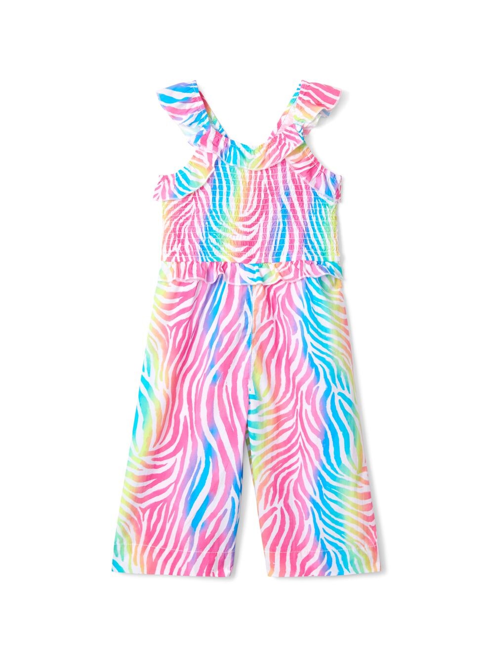 

Комбинезон Rainbow Zebra для маленьких девочек Hatley, белый