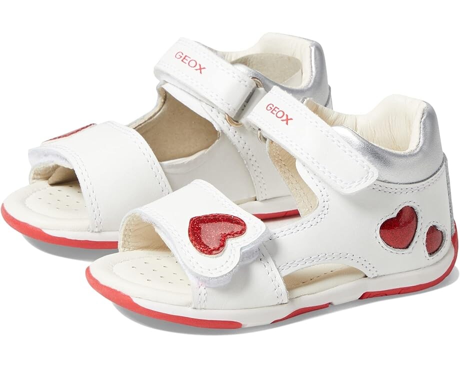 

Сандалии Geox Sandal Tapuz 24, белый/красный