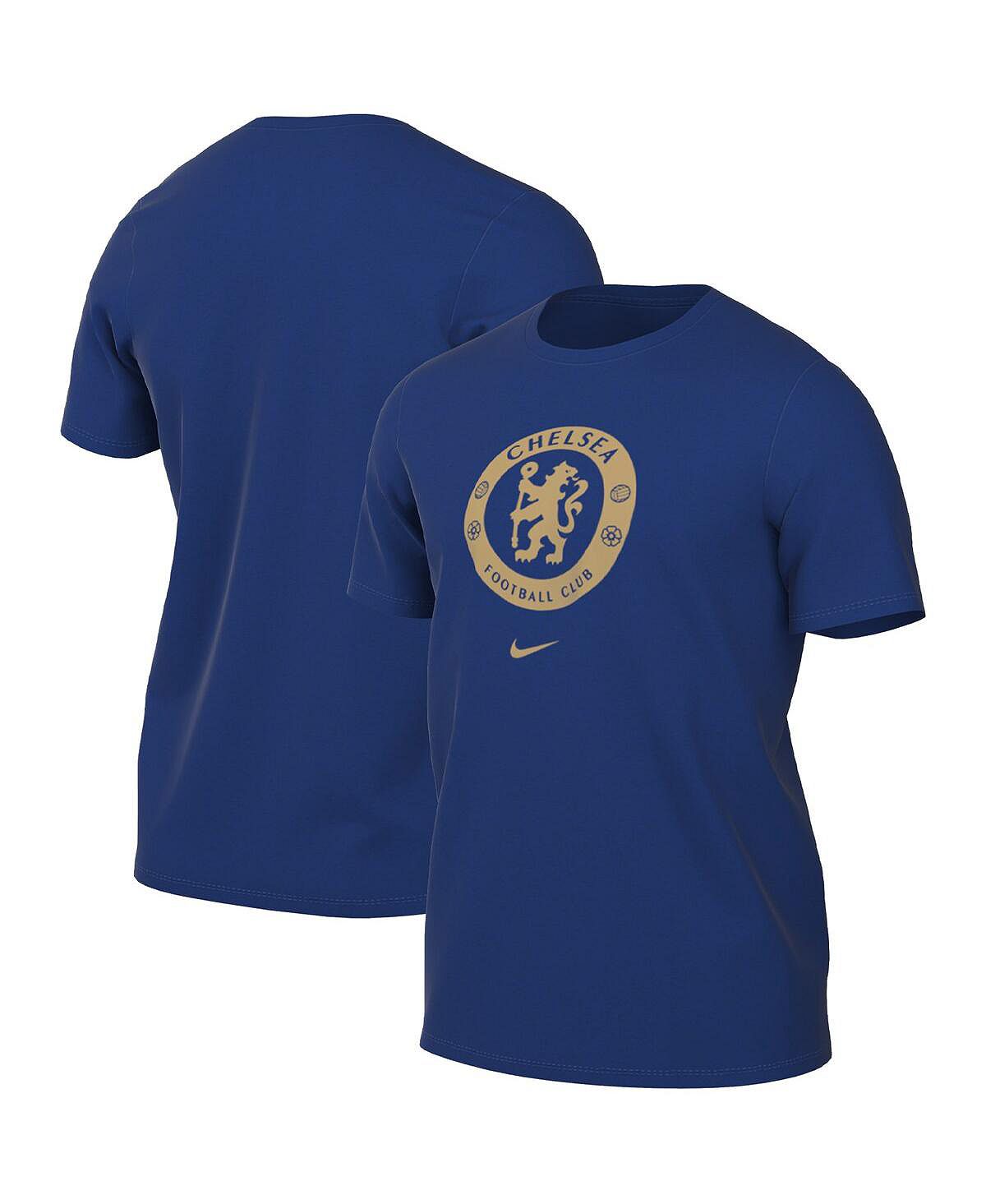 цена Мужская синяя футболка Chelsea Crest Nike