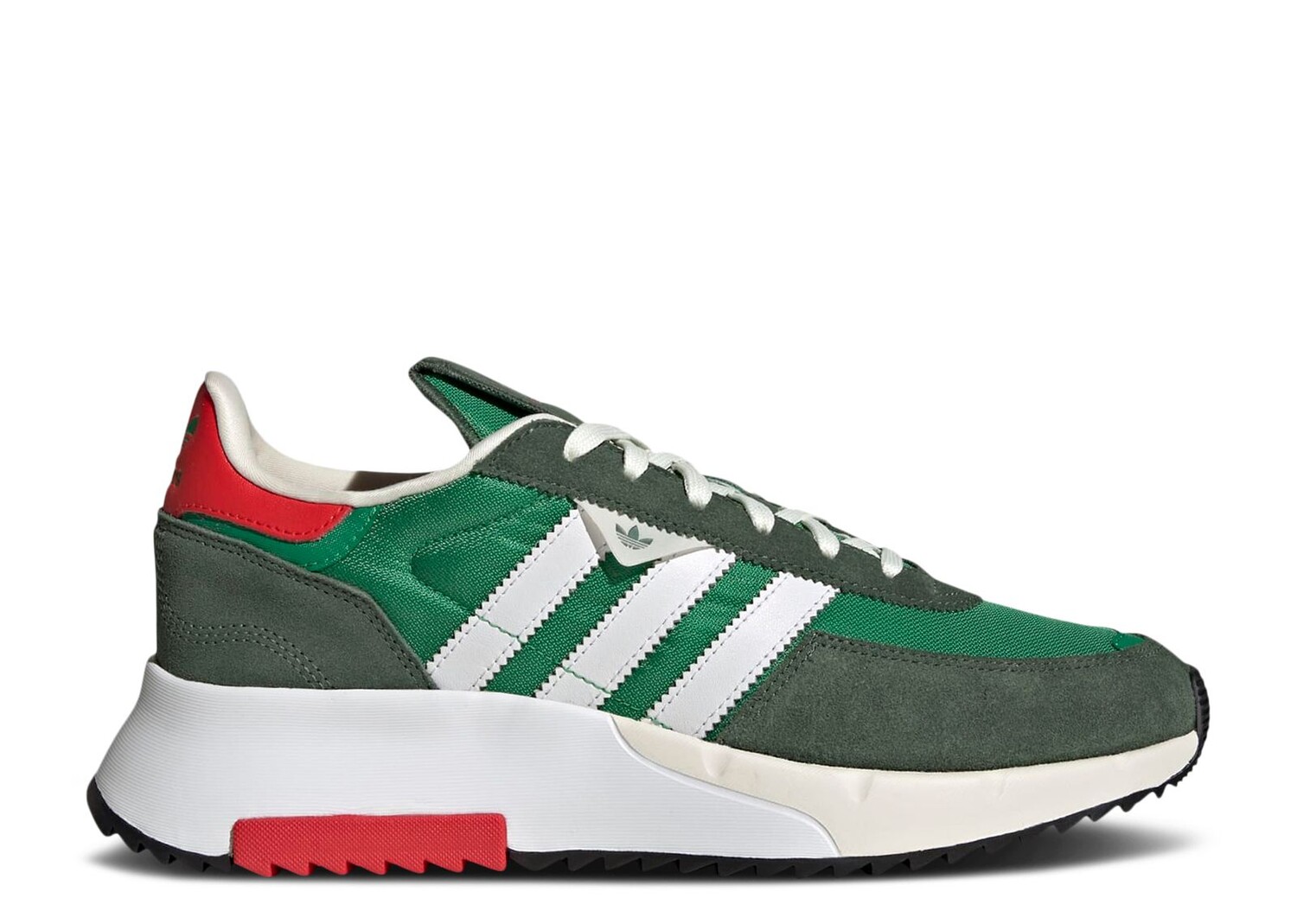 Кроссовки adidas Retropy F2 'Green Oxide White', зеленый