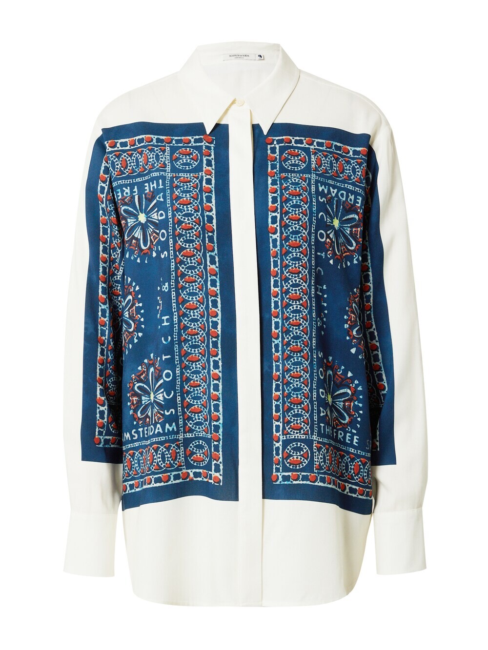 

Блузка Scotch & Soda, морской синий