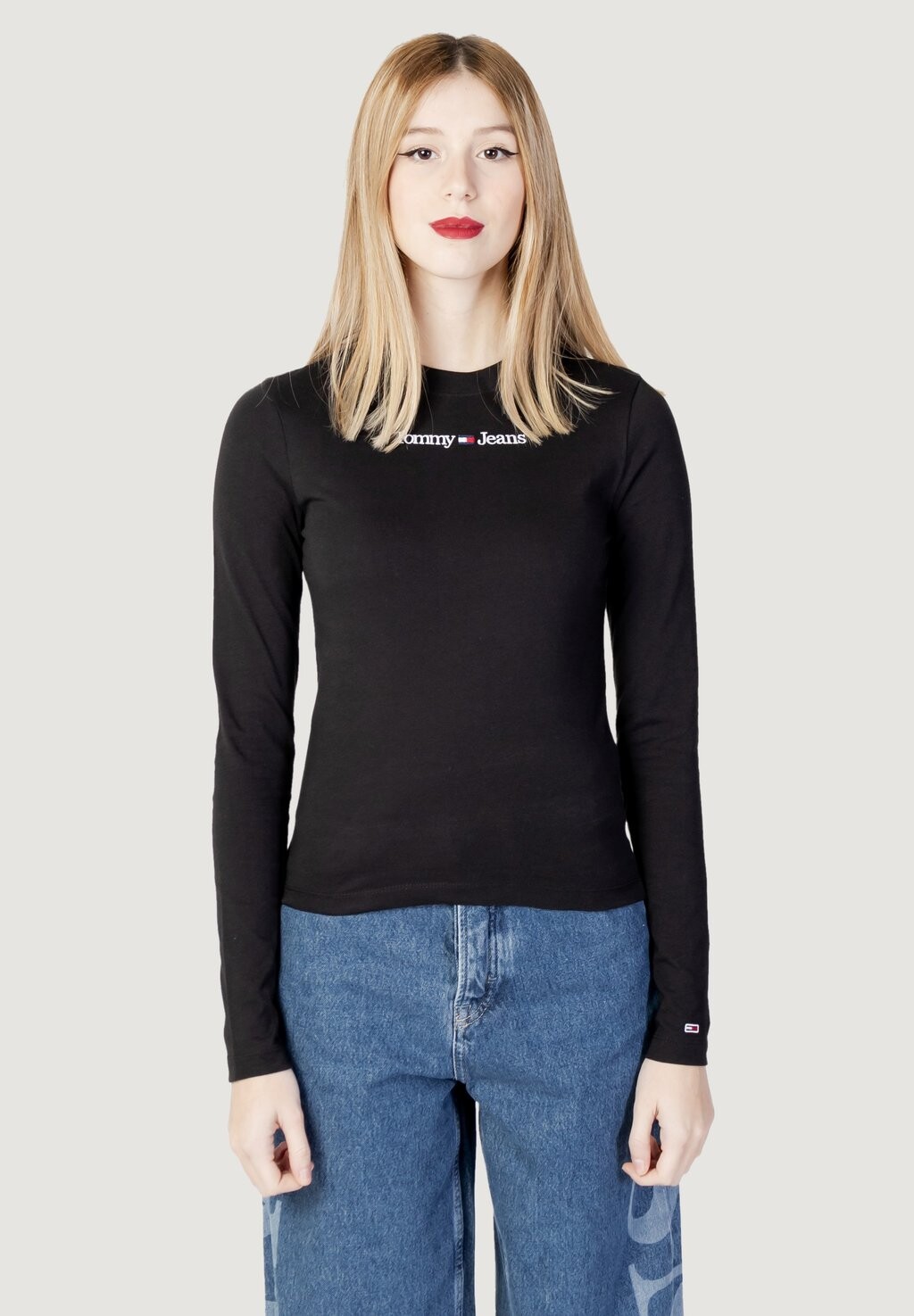 

Рубашка с длинным рукавом Tommy Jeans, черный