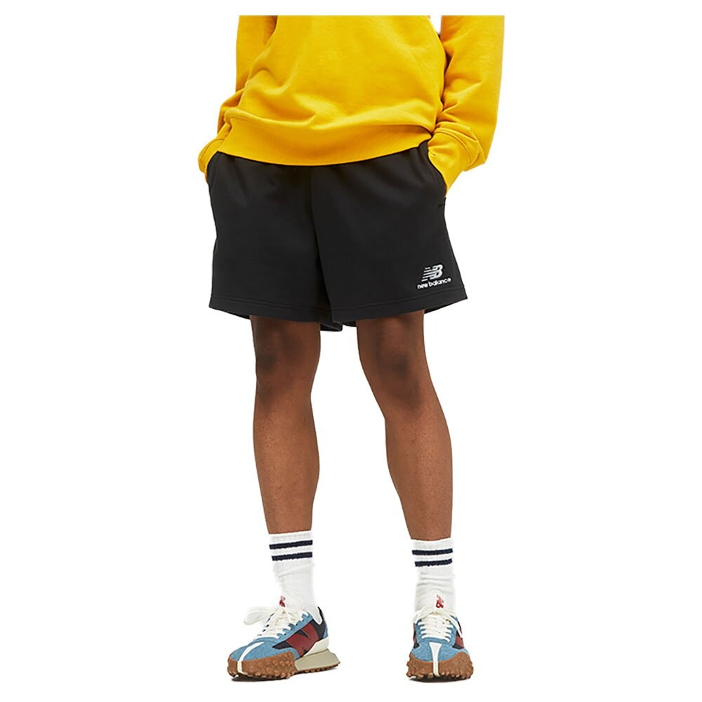 

Шорты New Balance Uni-Ssentials French Terry Sweat, черный