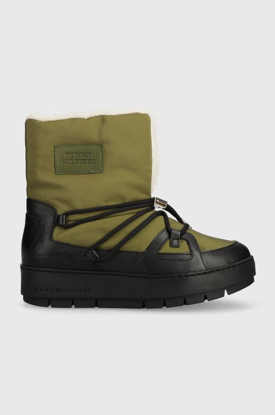 

Зимние ботинки TOMMY ESSENTIAL SNOWBOOT Tommy Hilfiger, зеленый