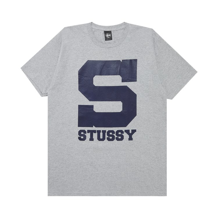 Футболка Stussy S 'Grey Heather', серый