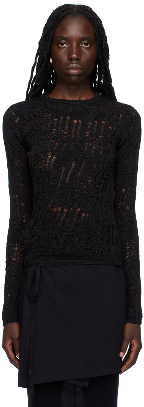 

Черный свитер Ann Demeulemeester Lambertina