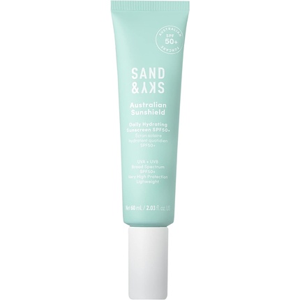 Ежедневный увлажняющий солнцезащитный крем для лица Sand & Sky SPF50+