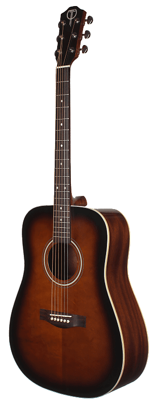 Акустическая гитара Teton STS100DVS 100 Series Dreadnought Solid Sitka Spruce Top Mahogany Neck 6-String Acoustic Guitar акустическая гитара teton sts100cent dreadnought solid sitka spruce top mahogany neck 6 string acoustic electric guitar