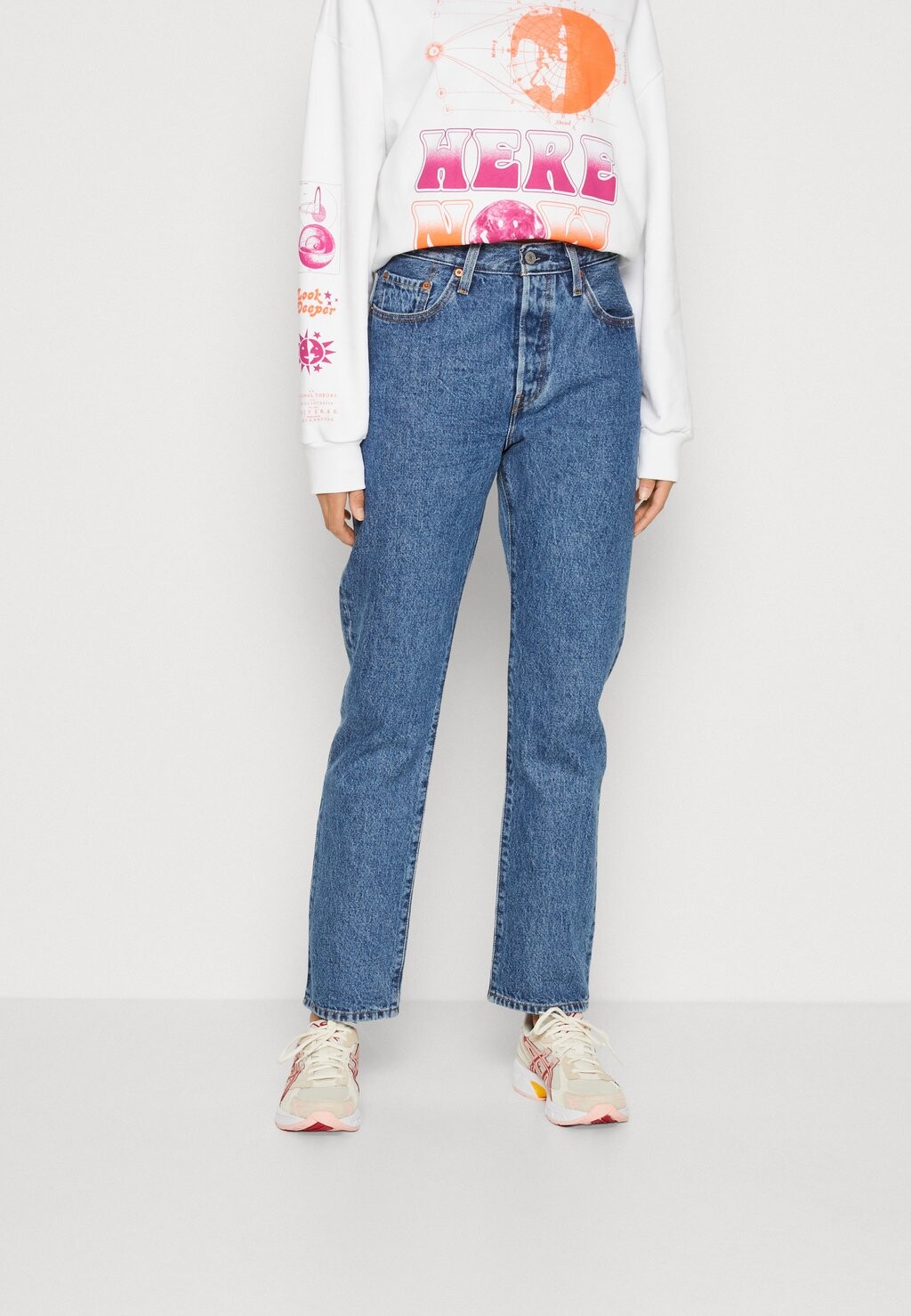 

Джинсы-сигареты Levi's