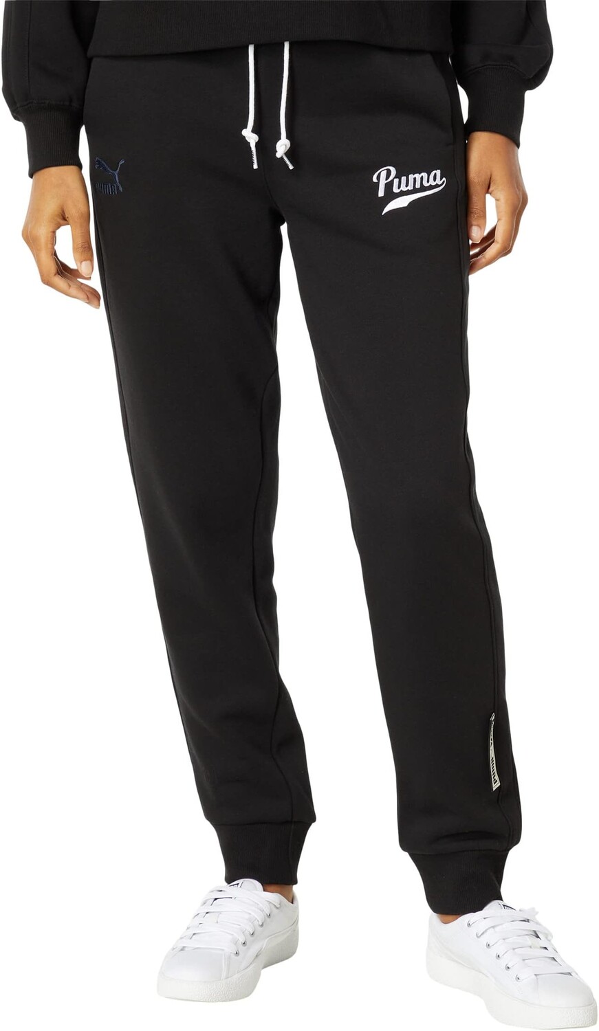 

Брюки Team Sweatpants PUMA, цвет Puma Black
