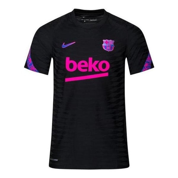 

Футболка Nike F.C. Barcelona Strike Elite Dri-FIT ADV Tee 'Black Purple', черный