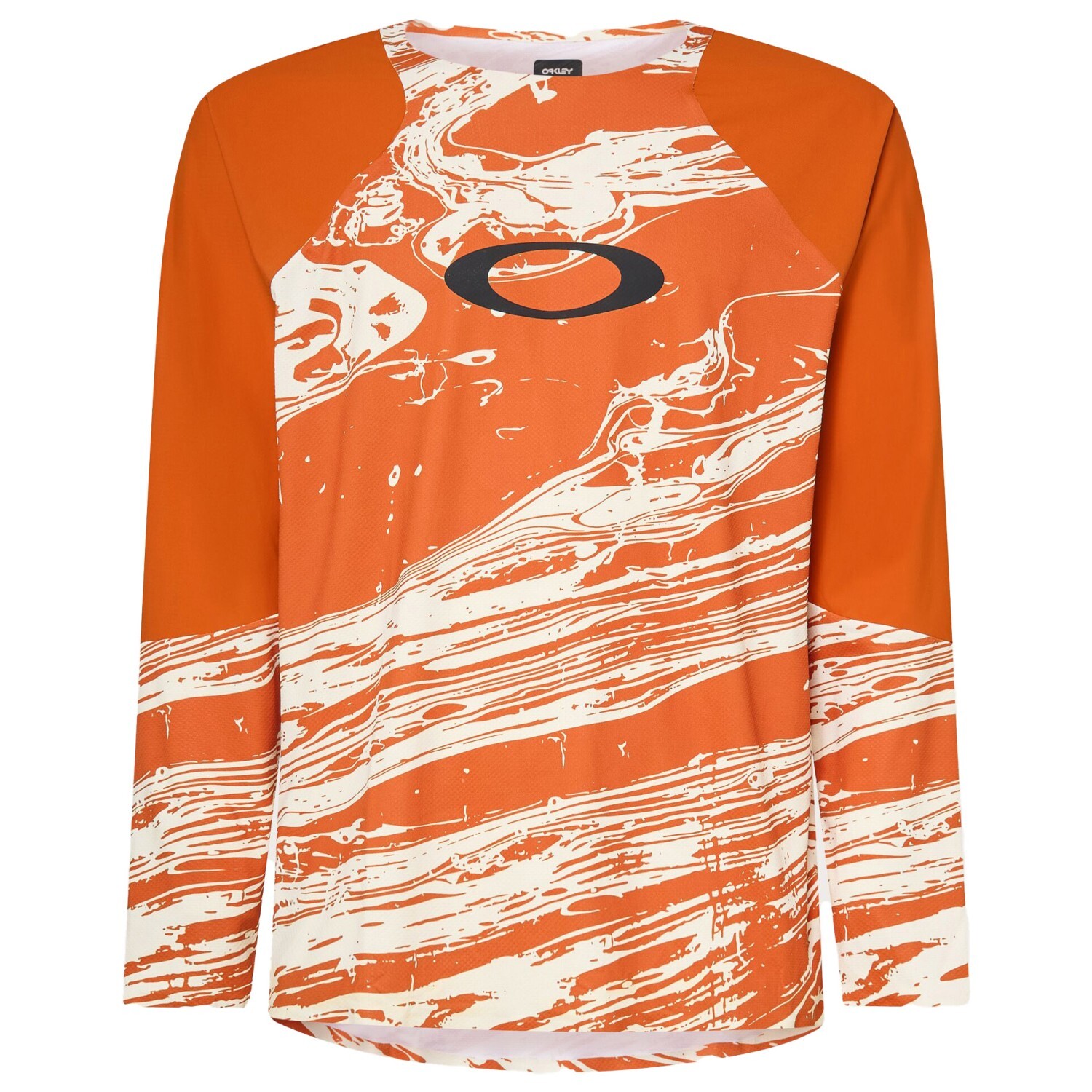 

Велосипедный трикотаж Oakley Seeker Airline L/S Jersey, цвет Duality Swirl White/Brown