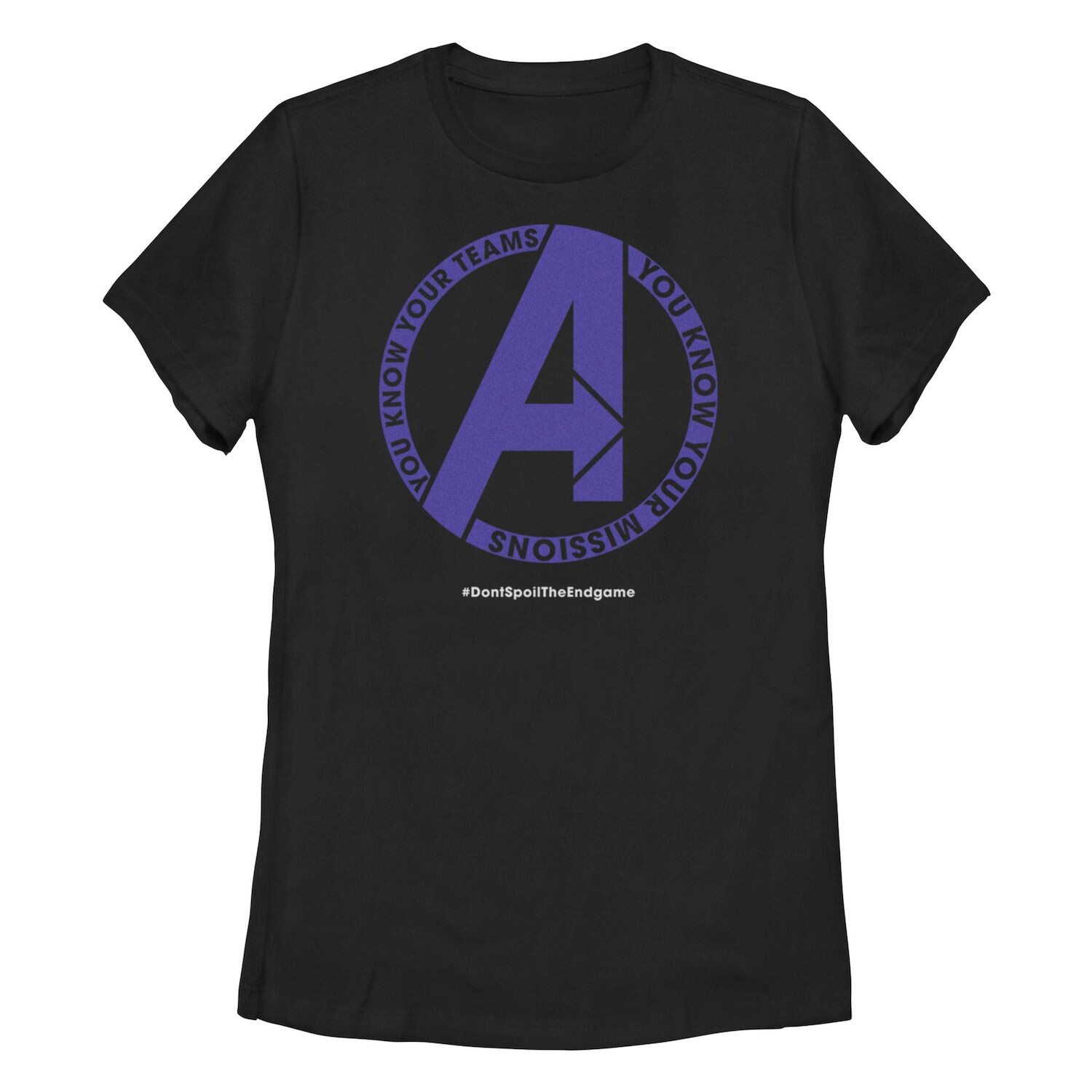 

Футболка с рисунком «Ты знаешь свою команду» для юниоров Marvel Avengers Endgame Licensed Character